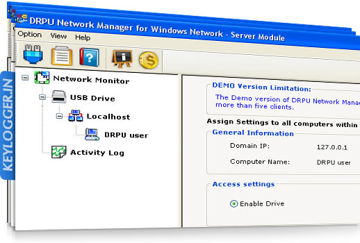 USB Data Protection Tool for Windows Network