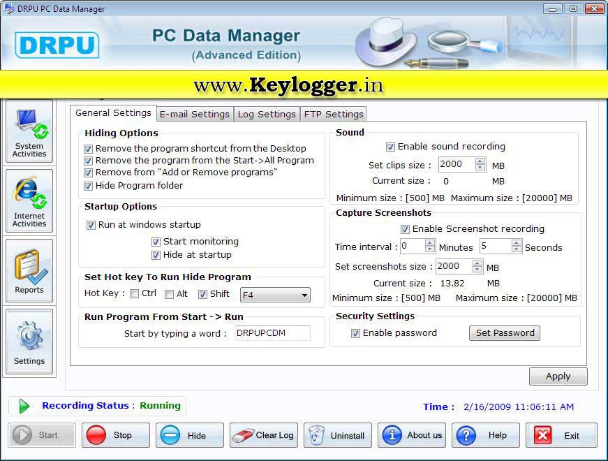 Download Key Logger 5.4.1.1