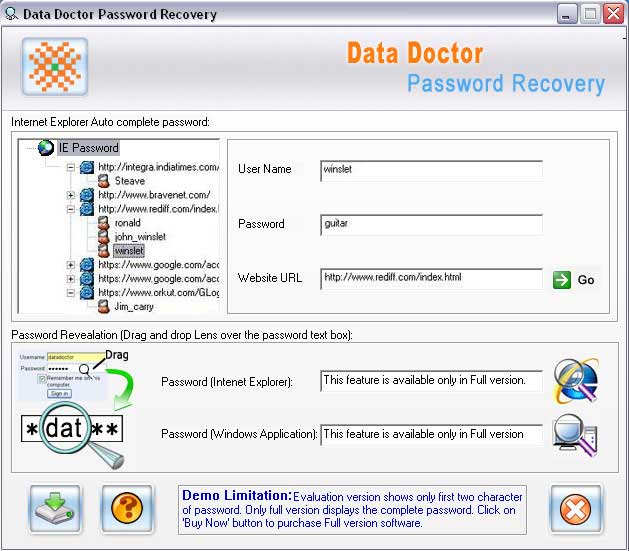 Internet Explorer Password Breaker