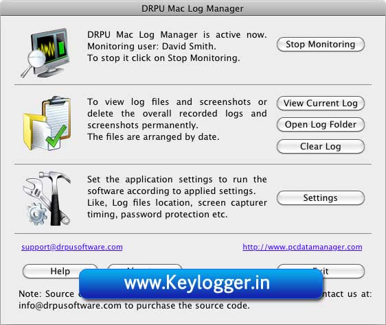 Screenshot of T?l?charger Keylogger