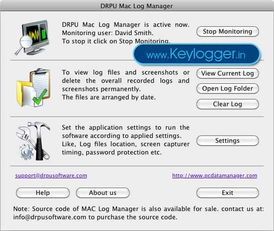 Baixar o Keylogger 5.4.1.1