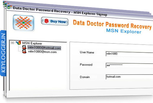 MSN Explorer Password Recovery Software