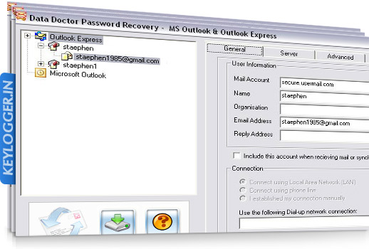 Outlook Express Password Recovery Software 
