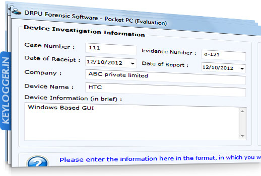 Pocket PC Forensic Software